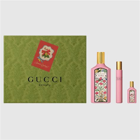 gucci flora gardenia perfume gift set|flora gorgeous gardenia de Gucci.